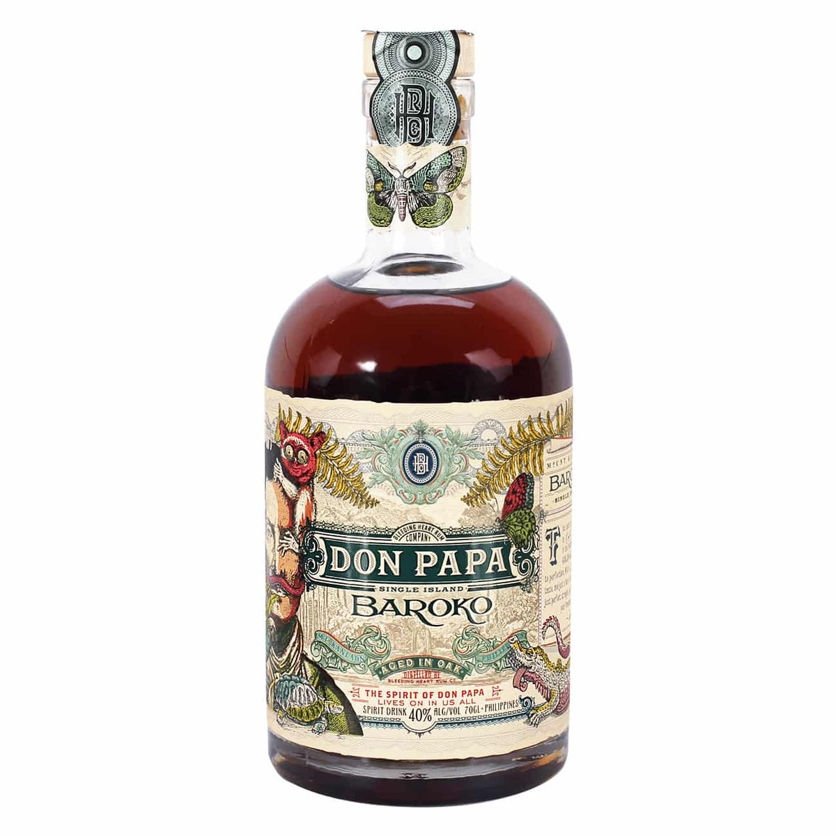 Rum Don Papa Baroko 700 ml Inhalt