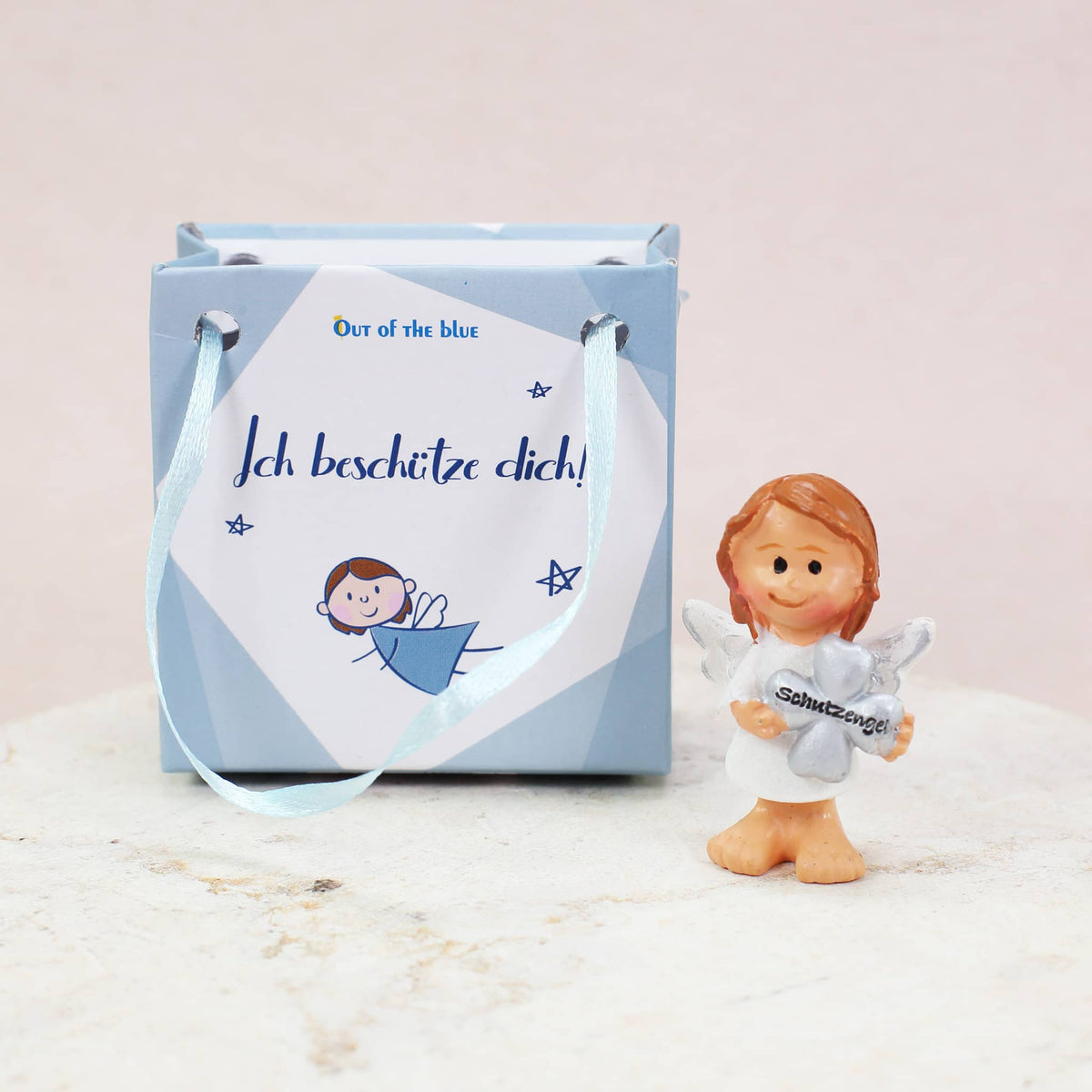 Kleines Engelchen für Ihre Liebsten mit Kleeblatt