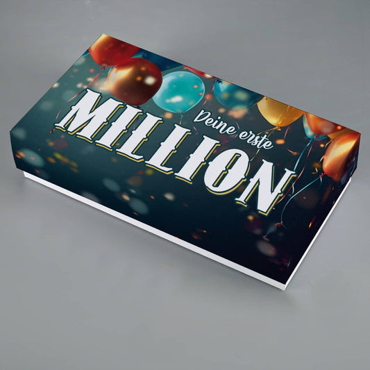 Deine erste Million - Überraschungsbox für Geldgeschenke