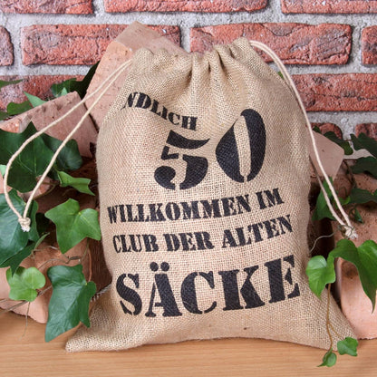 Willkommen im Club der alten Säcke! zum 50. Geburtstag