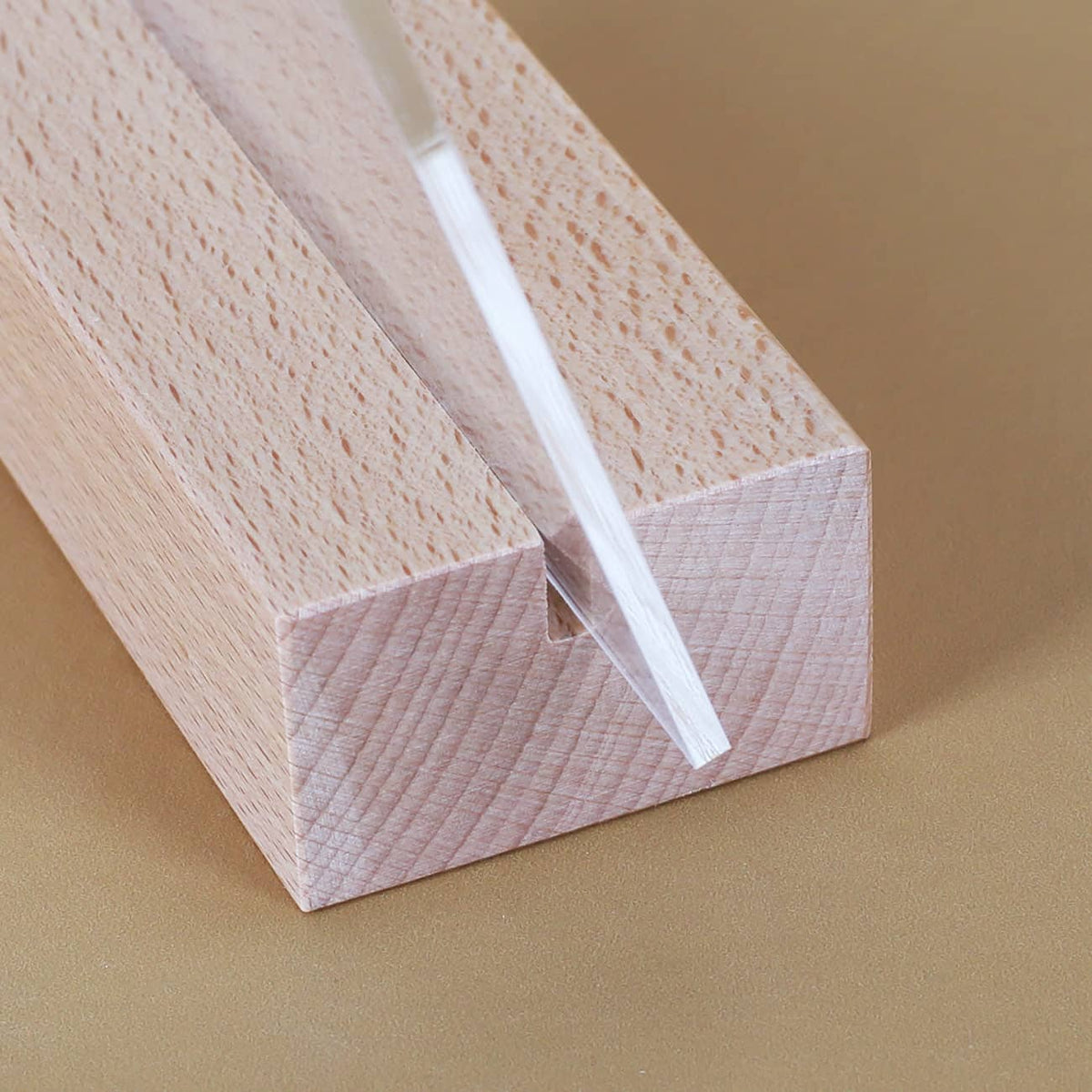 Detailansicht Holzsockel