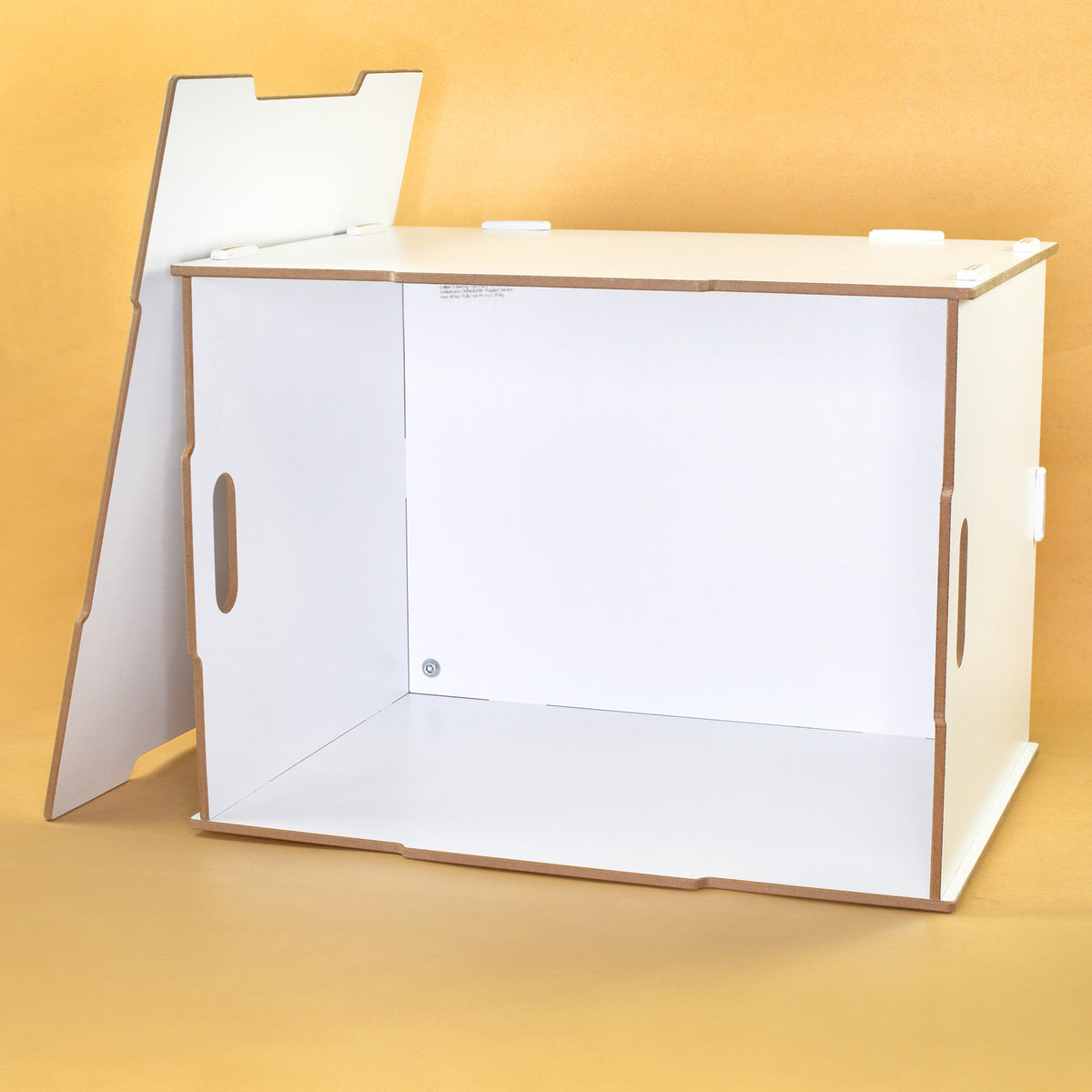 Personalisierte Rollbox aus Holz von clipfritz - Spielzeugkiste mit Weltraum Motiv & Name für Jungen