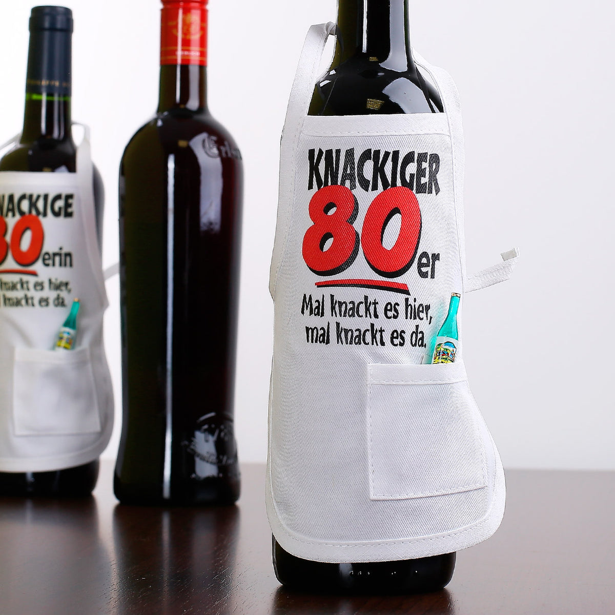 Flaschenschürze 80 knackig