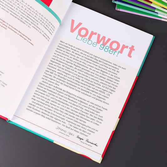 Vorwort Kindheit und Jugend 1998