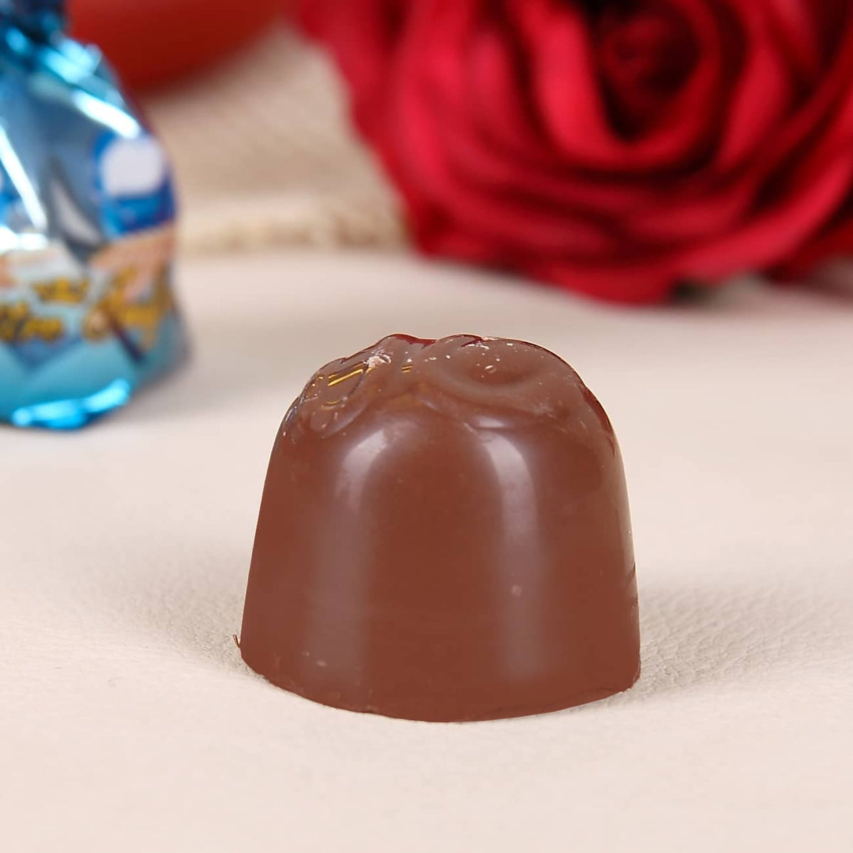 Pralinen aus Milchschokolade mit Milchcremefüllung und Cerealien