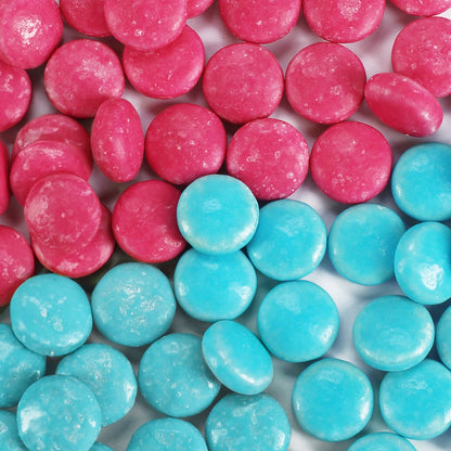 blau oder rote Traubenzuckerpillen