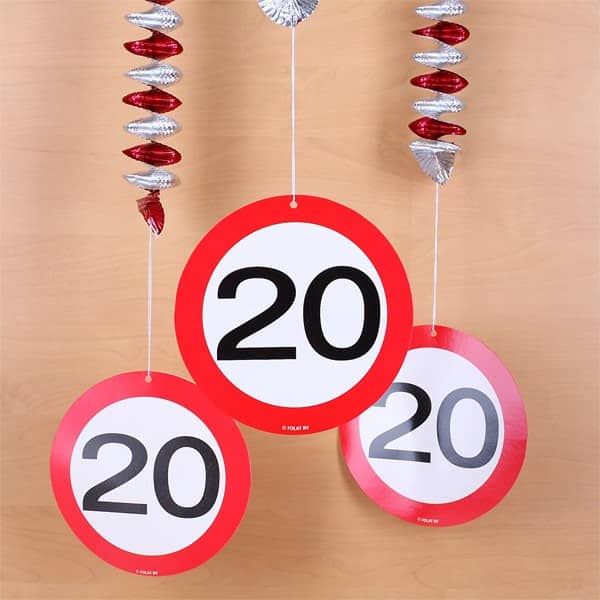 Tolle Geburtstagsdeko zum 20. Geburtstag 