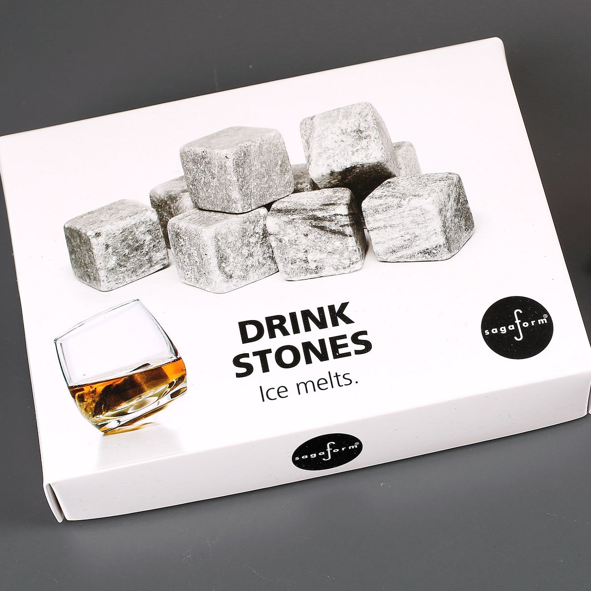 Whiskysteine in Verpackung