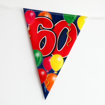 Wimpel mit bunten Ballons