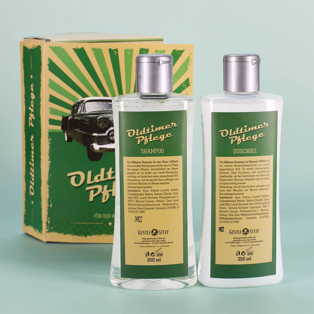 Zwei 250ml Flaschen Duschgel