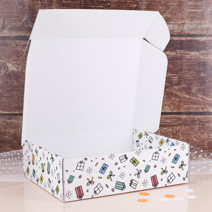 Große Geschenkbox für vielseitige Geschenkideen, "Alles Gute"-Design