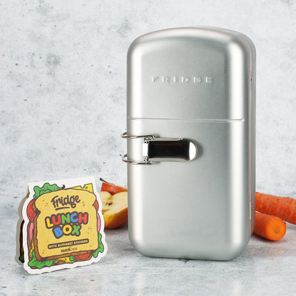 Retro-Kühlschrank Lunchbox