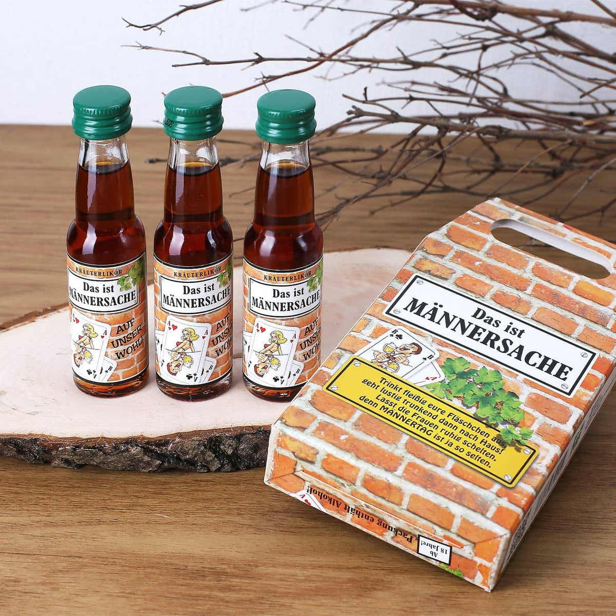 Das ist Männersache - Kräuterschnaps zum Männertag