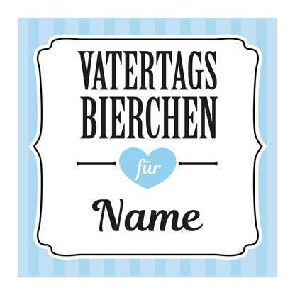 Vatertagsbierchen Flaschenaufkleber für Ihren Papa zum Vatertag