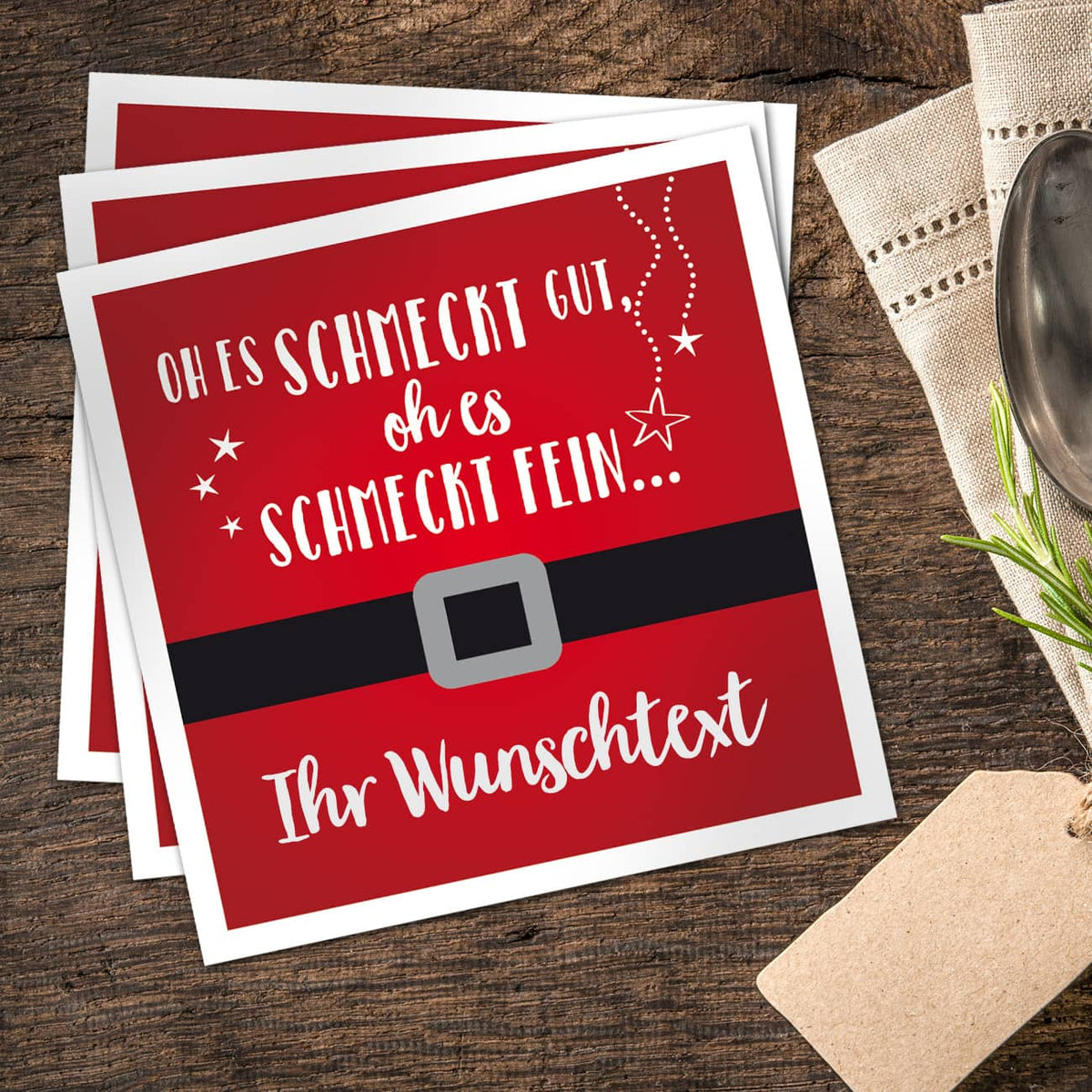 Bieraufkleber Weihnachten