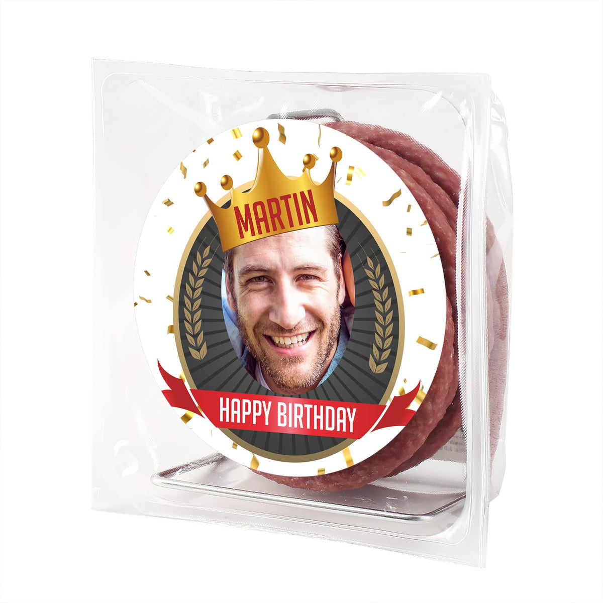 Lustiges Geburtstagsgeschenk zum Genießen