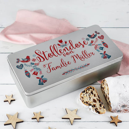 Stollendose mit Stollen