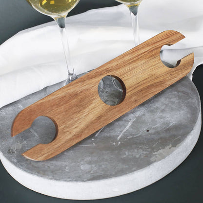 Goldene Hochzeit - Graviertes Geschenkset mit Weinflasche, Weingläsern und Weinbutler