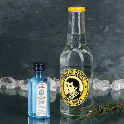 Mini Bombay Gin und Thomas Henry Tonic