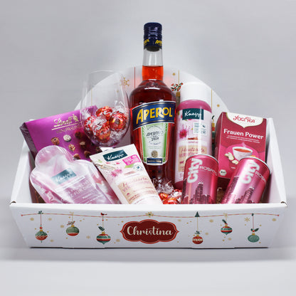 Geschenkkorb zu Weihnachten
