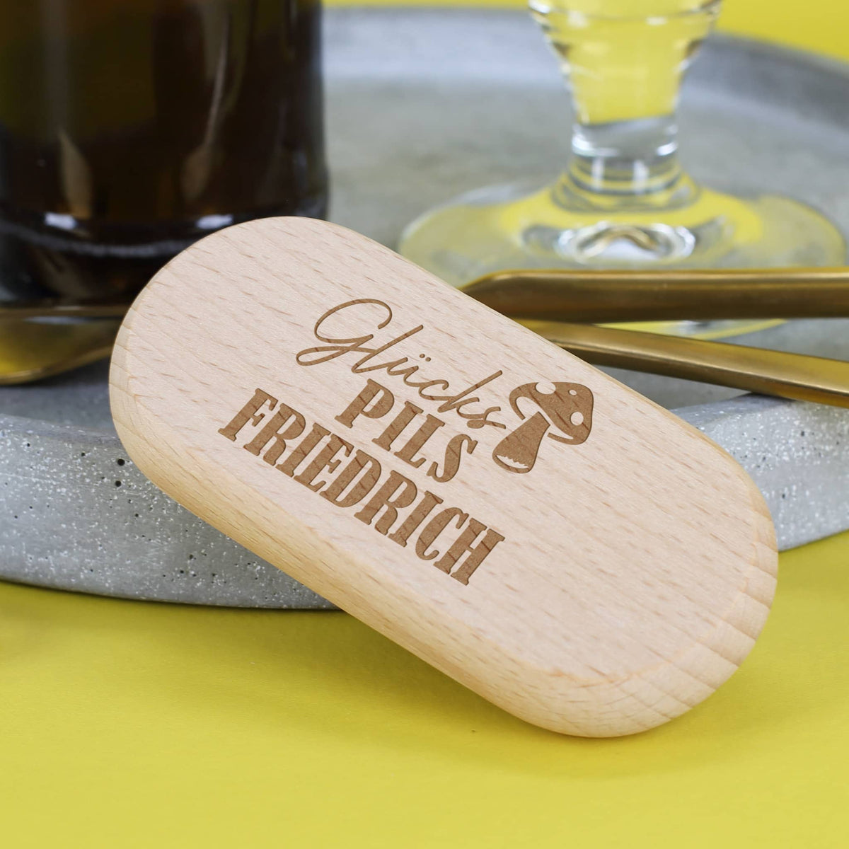 Flaschenöffner Glückspils