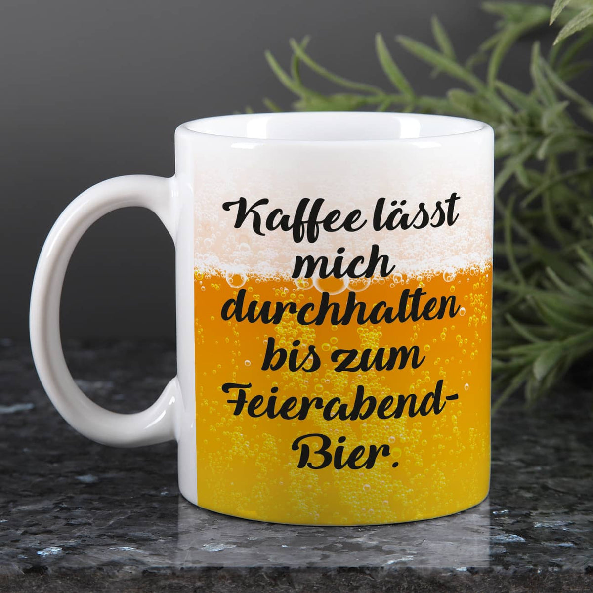 Bier Tasse Wunschtext