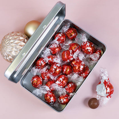 Weil du sooo artig warst! - 24 Lindorkugeln als Adventskalender in personalisierter Blechdose