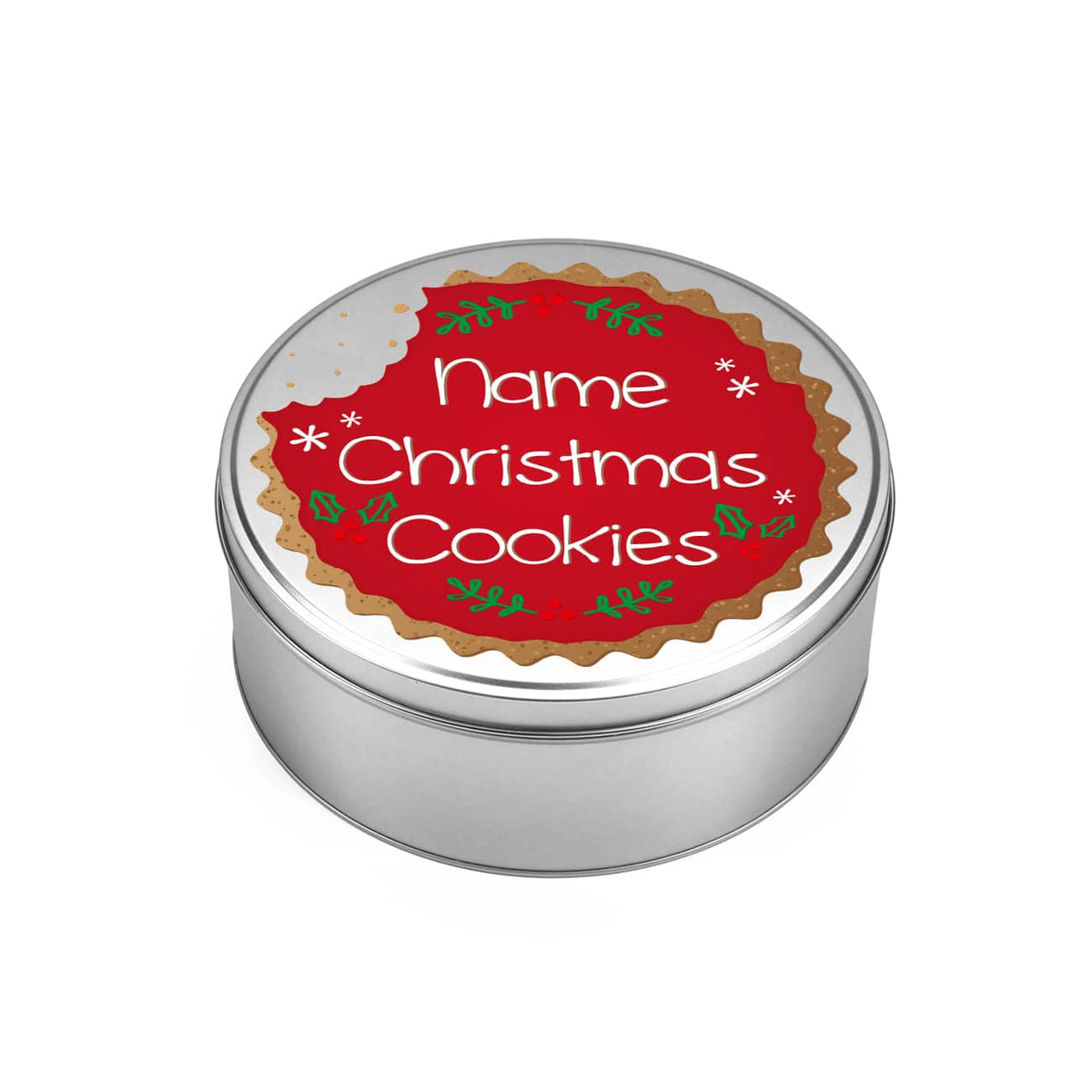 Motiv in Form eines großen Cookies