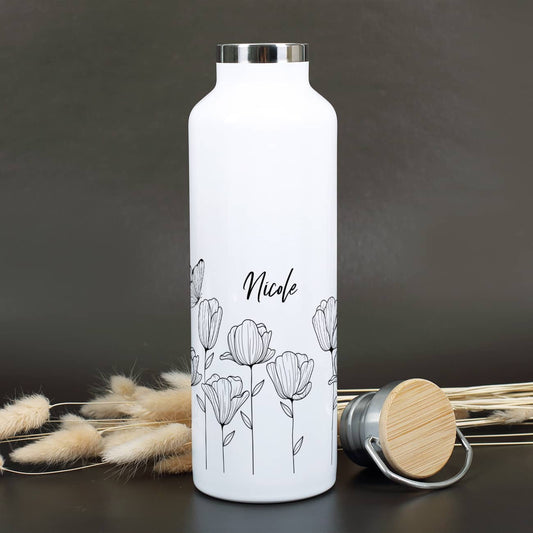 Thermosflasche mit Name bedruckt