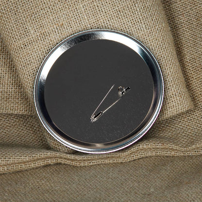 XXL Button aus Metall mit Anstecknadel