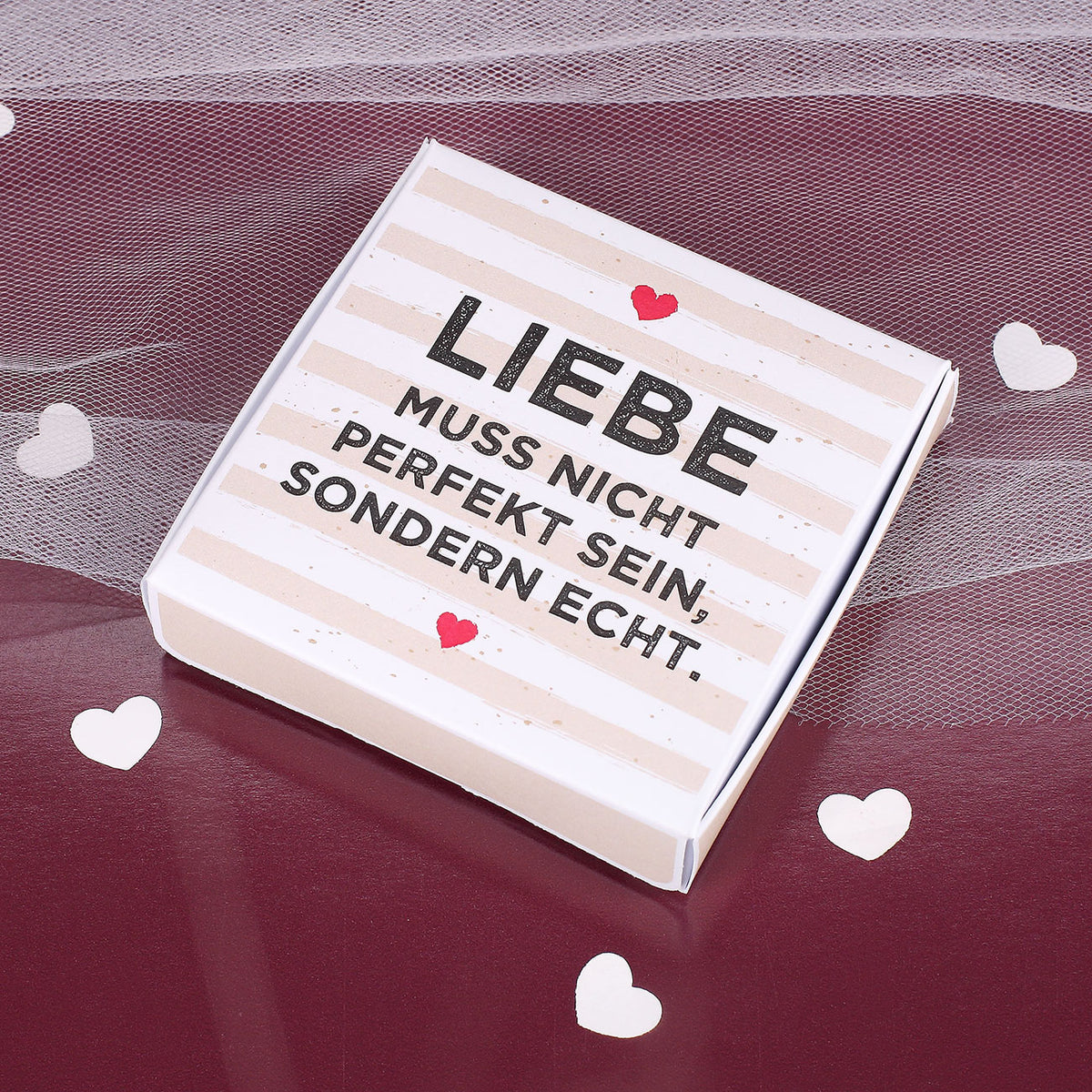 Verpackung zum Valentinstag