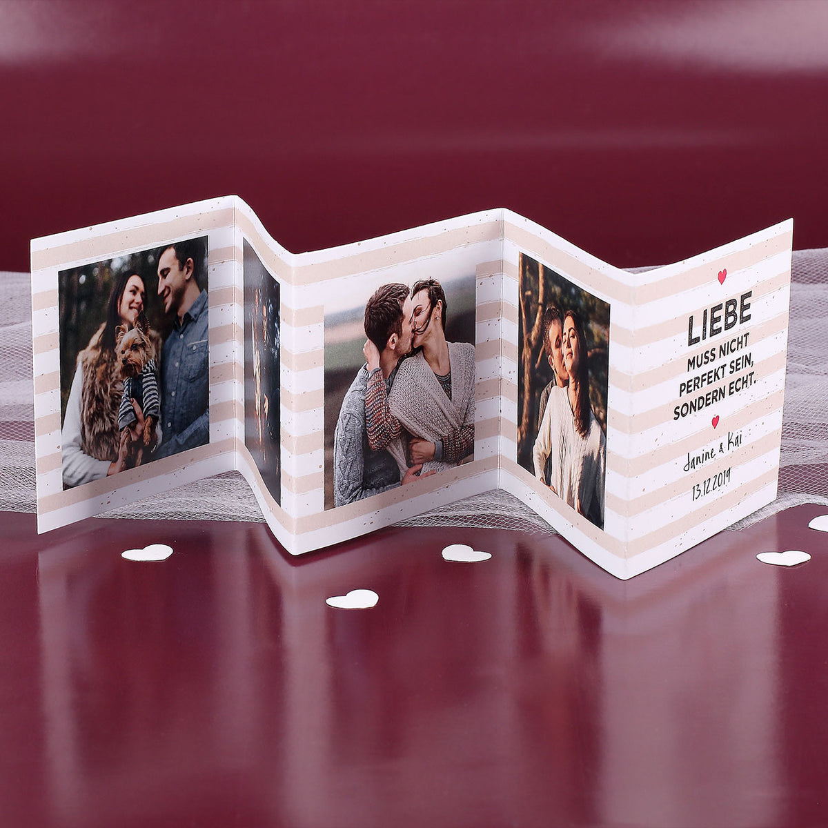 Mini Fotobuch mit 4 Fotos
