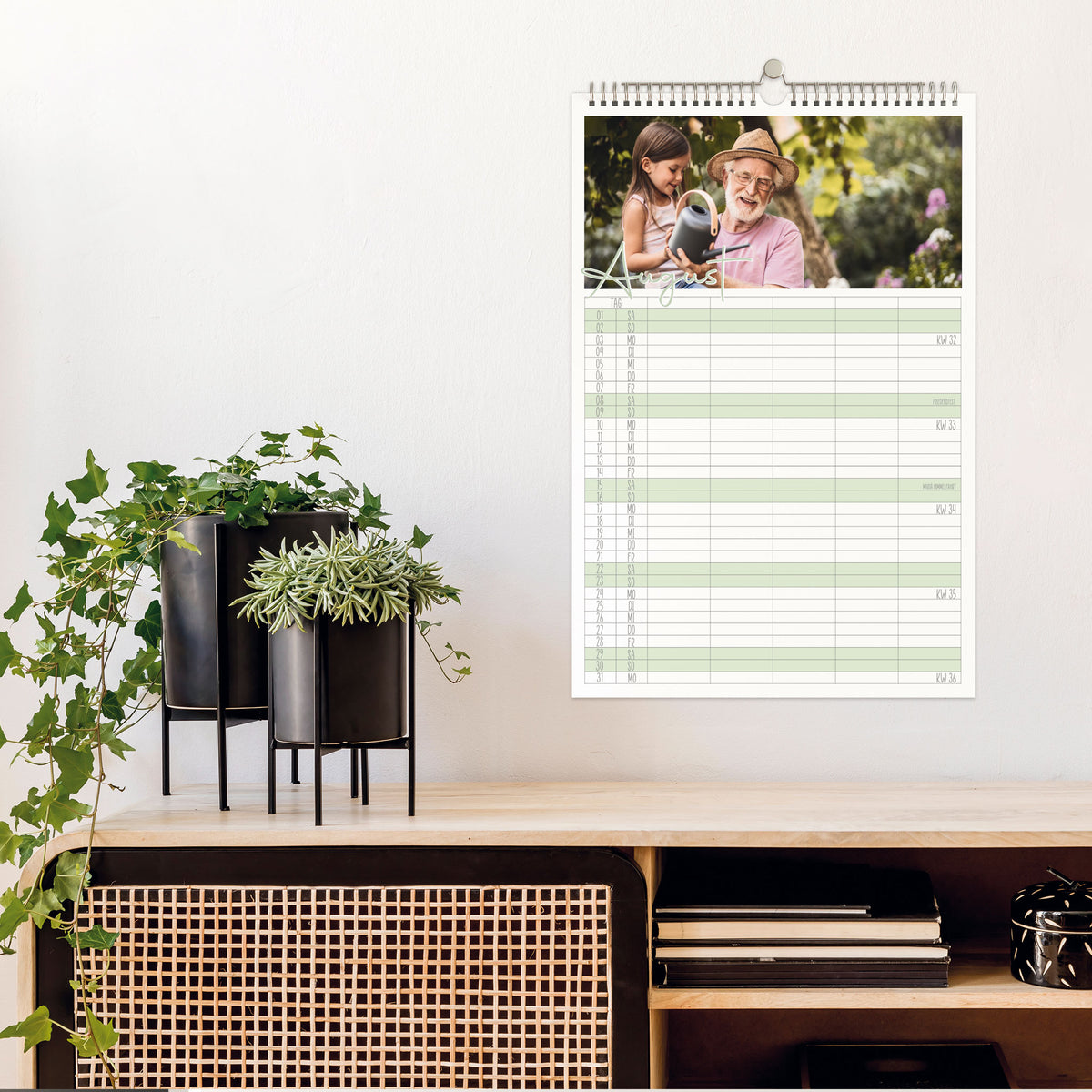 Foto - Wandkalender zum selbst beschriften