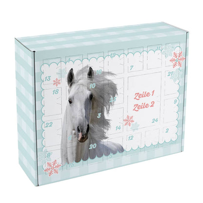 Pferde Adventskalender zum Selbstbefüllen