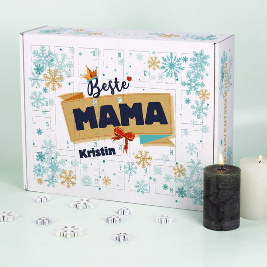 Beste Mama - Adventskalender mit Name DIY