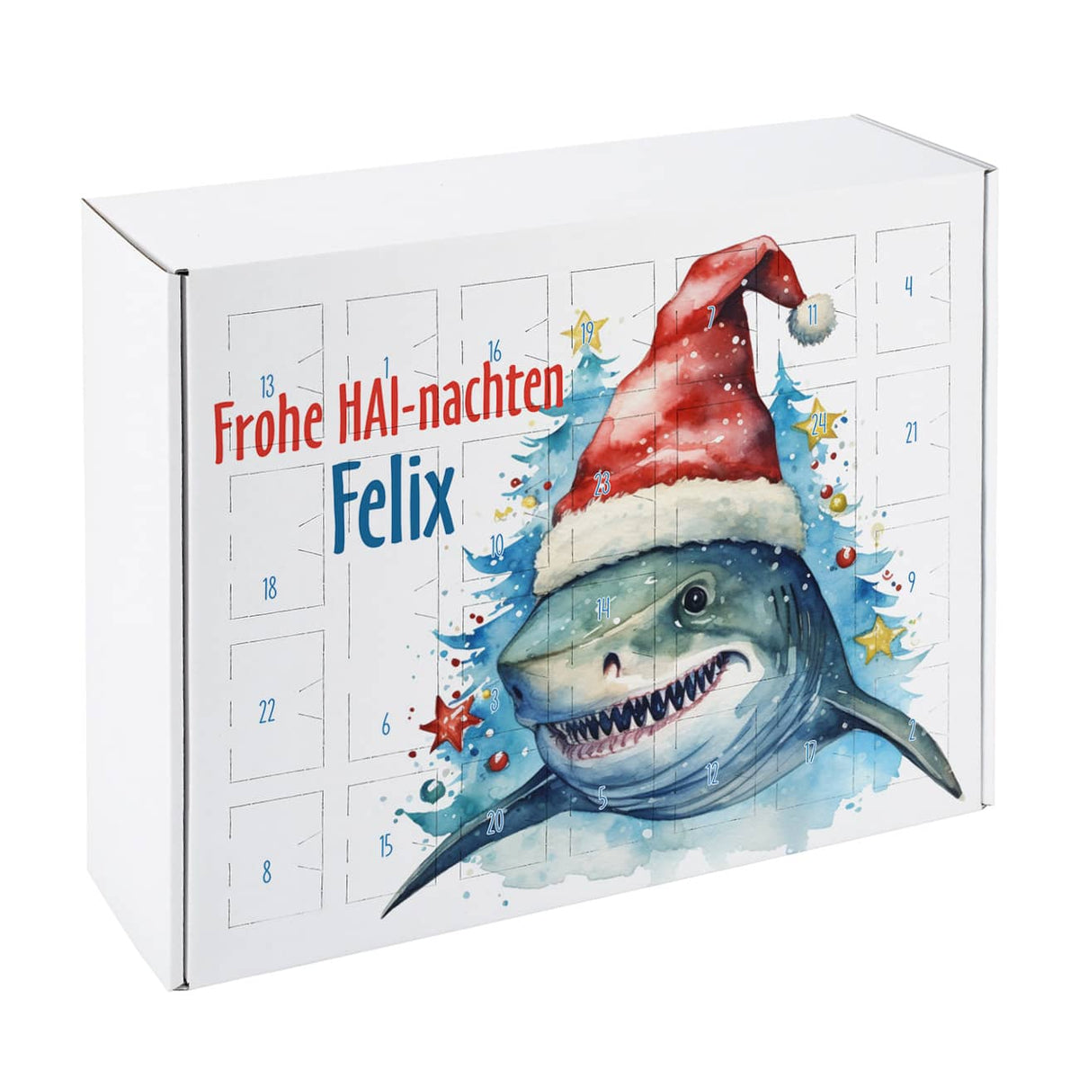 Bedruckt mit Name nach Wunsch
