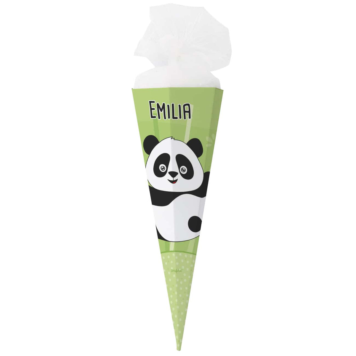 Zuckertüte mit Panda und Name