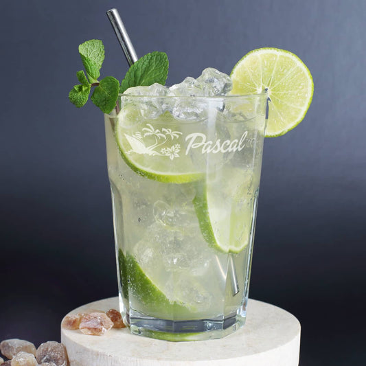 Cocktailglas mit Namensgravur