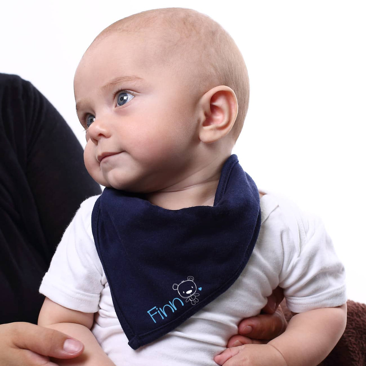 Dreieckstuch für Babys mit Aufdruck