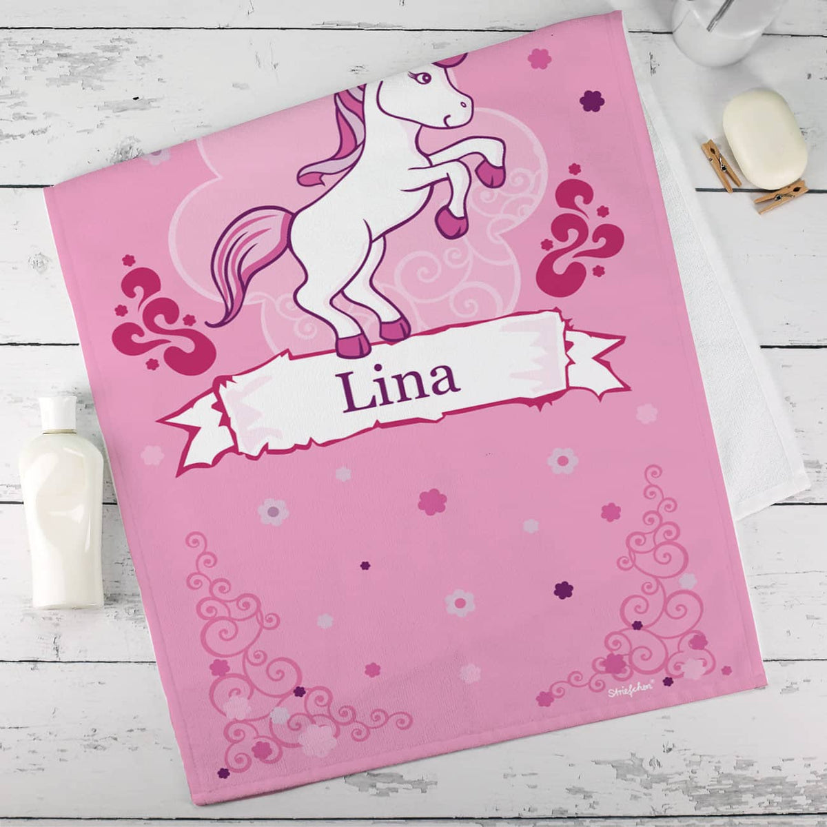Personalisiertes Handtuch mit Name Ihrer Wahl