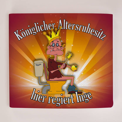 Draufsicht Klapphocker