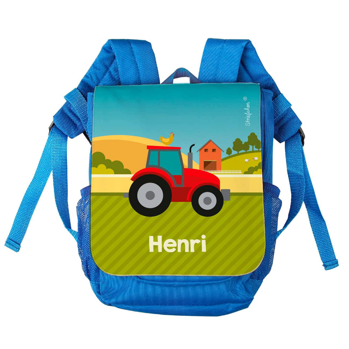 Rucksack für Kinder mit Traktor
