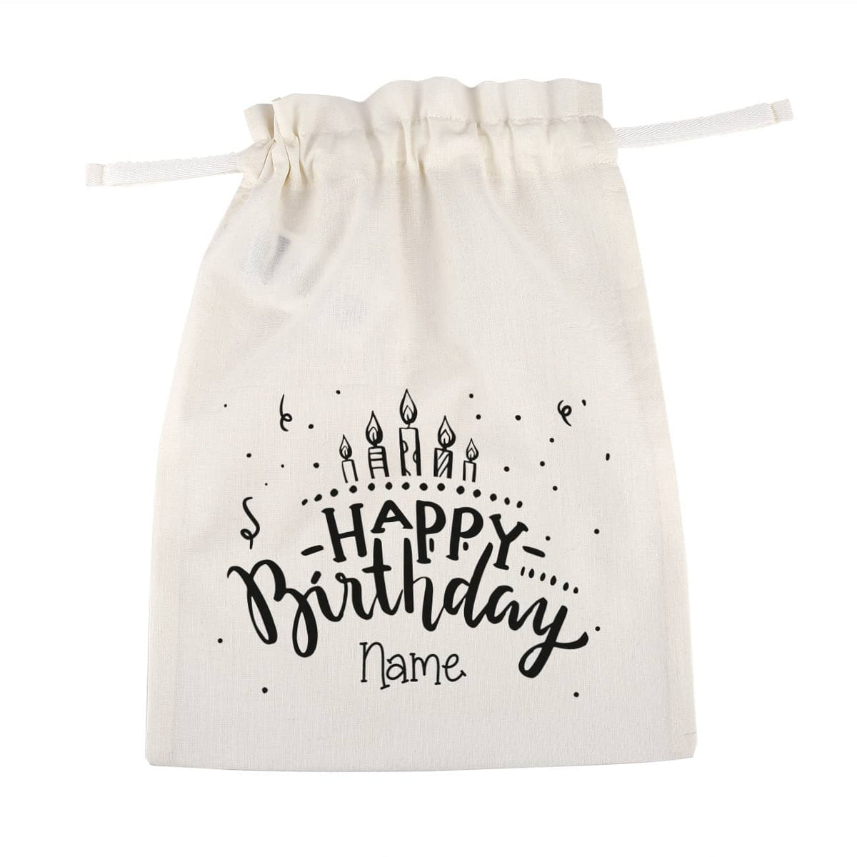 Geschenksäckchen zum Geburtstag mit Name