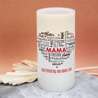 Muttertagsgeschenk mit Text personalisiert