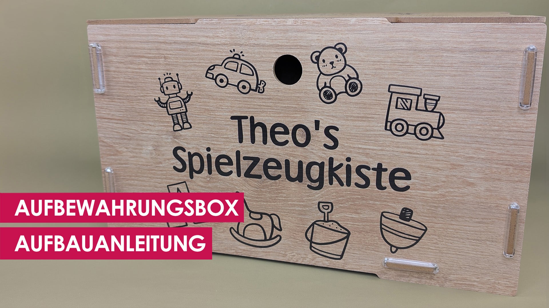 Aufbauanleitung personalisierte Box Bob