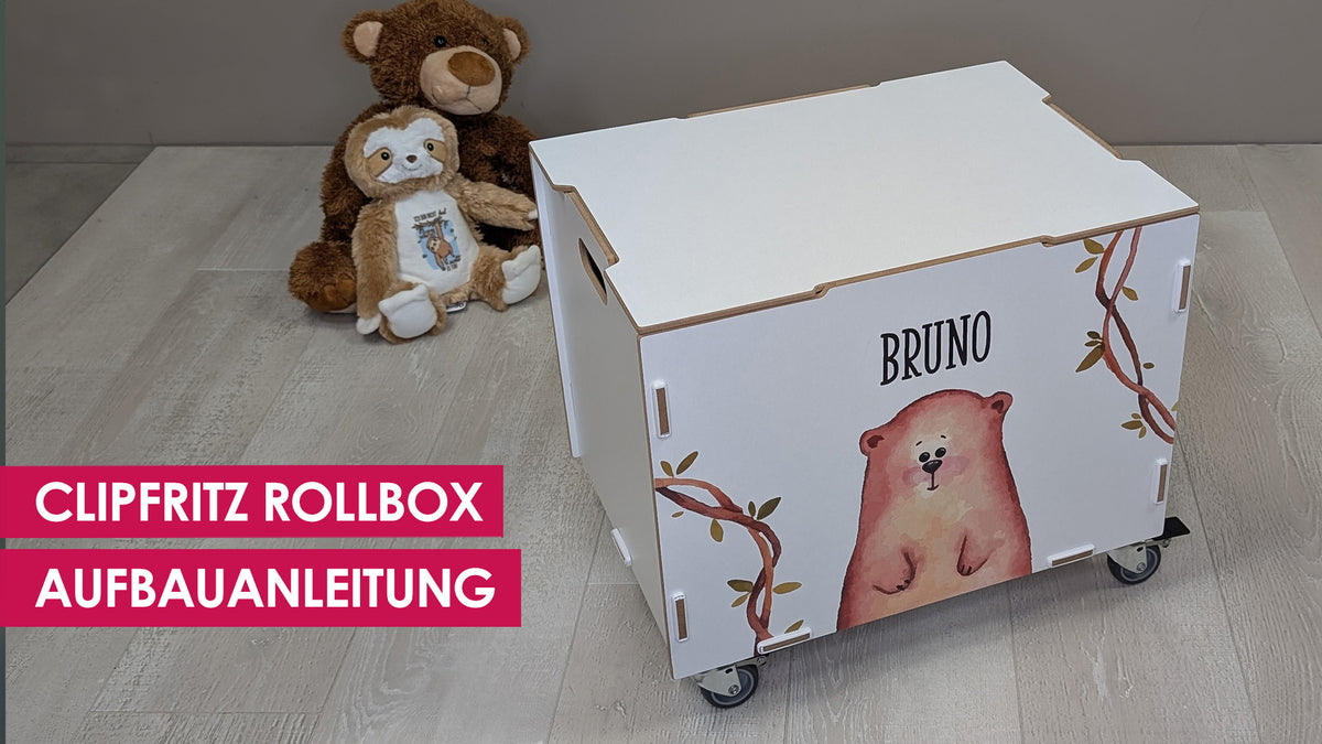 Aufbauanleitung personalisierte Rollbox Onno