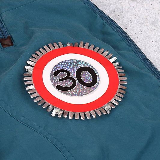 LED- Blink-Button zum Geburtstag