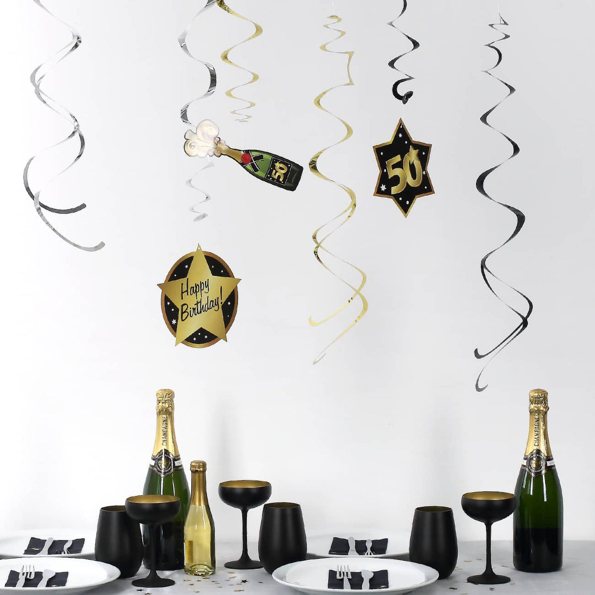 Party Dekoration Star zum 50. Geburtstag