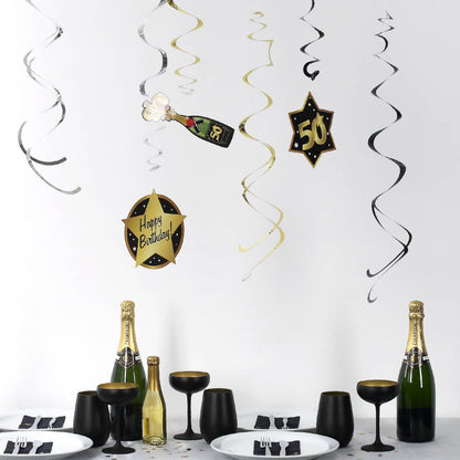 Party Dekoration Star zum 50. Geburtstag
