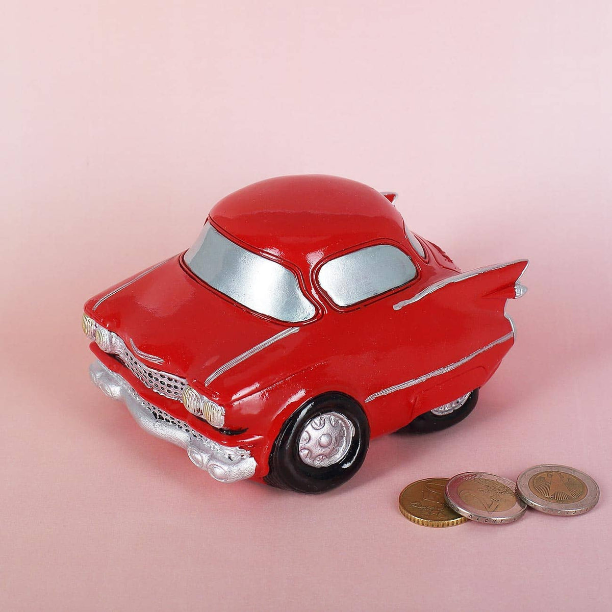 Rote Spardose Oldtimer - American Style